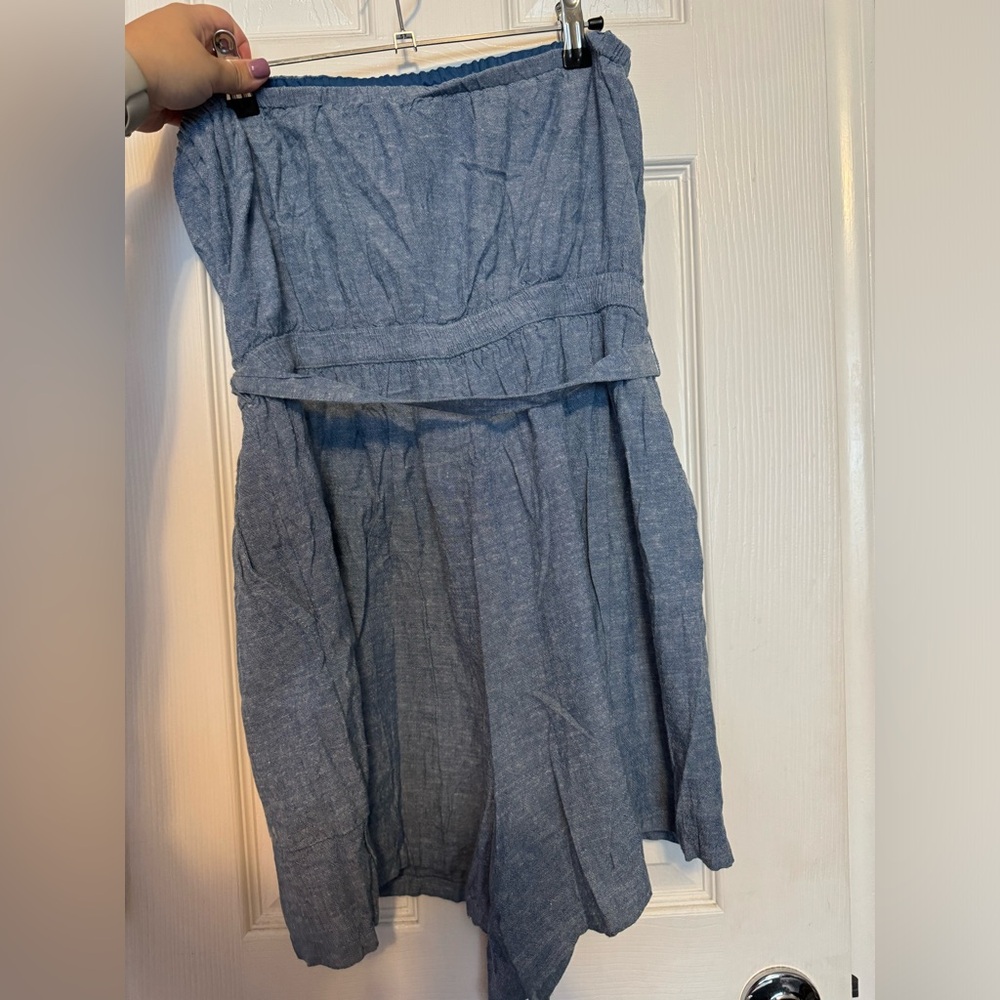 American Eagle Denim Romper